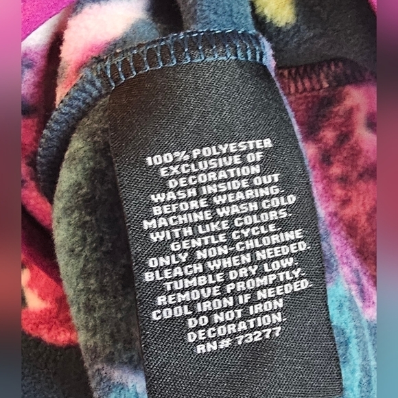 Fila Pullover Hooded Fleece Sz S - Picture 9 of 11